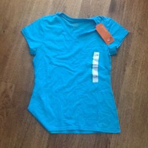 Blue cotton tshirt